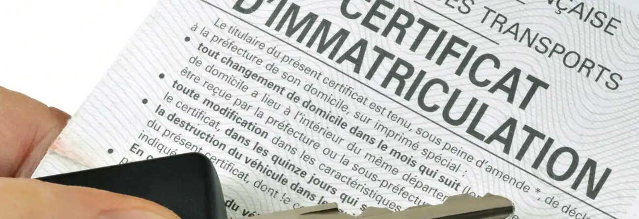 carte grise certificat immatriculation