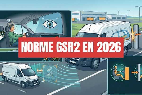 les adas sur un vehicule utilitaire
