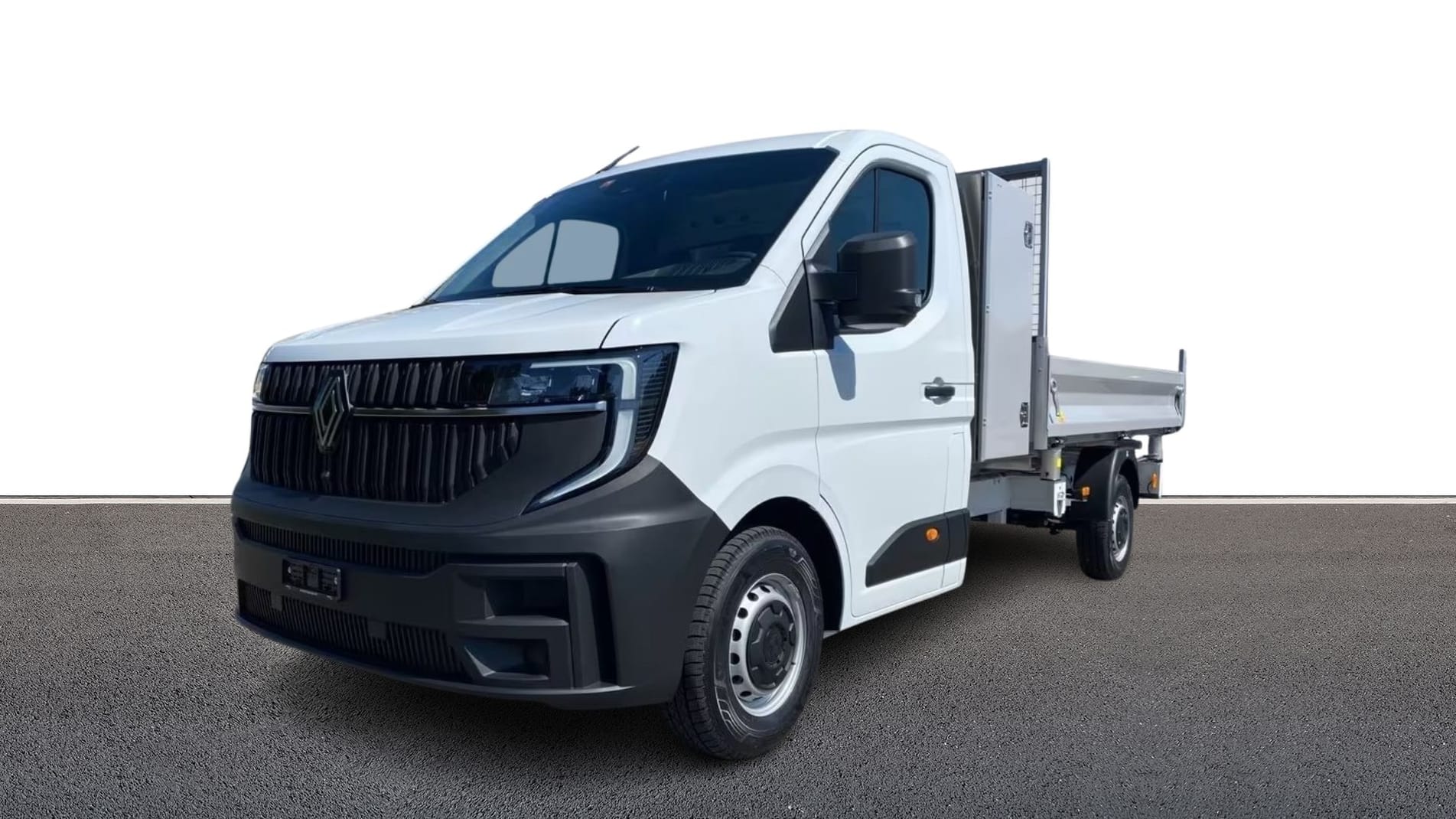 Altus Utilitaires - Renault Nouveau Master Benne Acier L3 Advance + Coffre