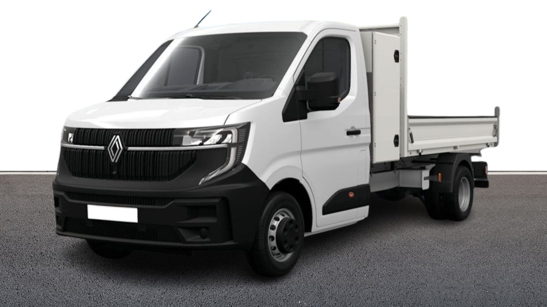 Altus Utilitaires - Renault Nouveau Master Benne Acier L3 Advance + Coffre